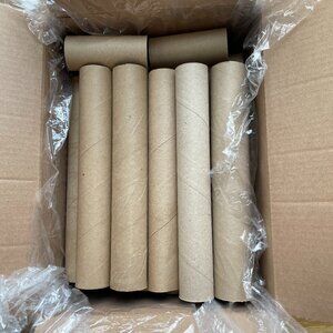 30 Combined Empty Toilet Paper Towel Tubes Craft Art Project School Camp Kids